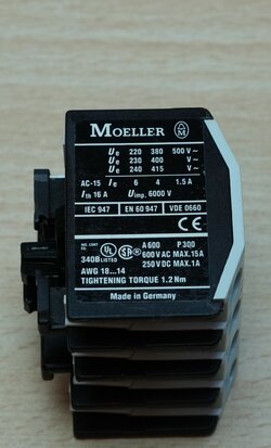 Moeller 31 DIL M hulpcontact 3NO+1NC