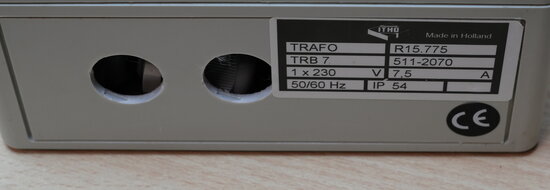 Itho Daalderop TRB 7 toerentalregelaar 230V 7,5A, 511-2070