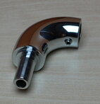 Grohe 12060 aansluiting 57mm DN15 plug lock chroom incompleet