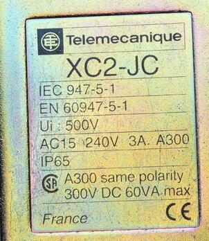 Telemecanique XC2-JC Limit switch