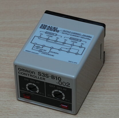 Omron S3S-B10-002 controller unit 110/120/220/240 VAC