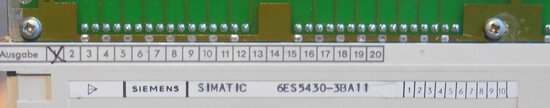 Siemens simatic digital input Module 6ES5430-3BA11 32DI  24VDC