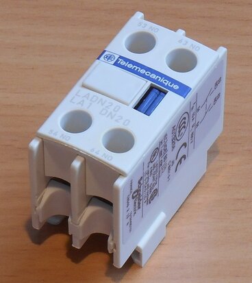 Telemecanique Schneider Electric LADN20 hulpcontact contact blok 2NO 038388