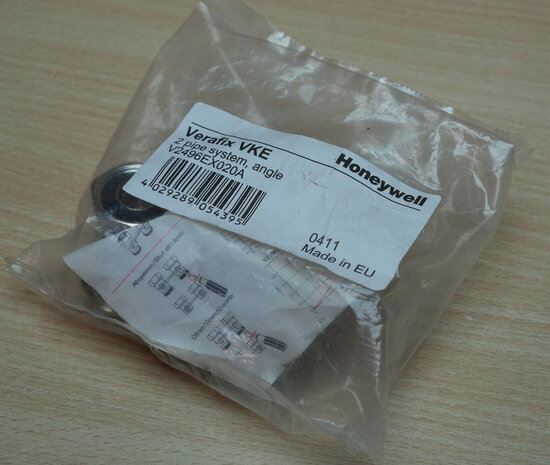 Honeywell V2496EX020A Verafix onderaansluitblok, haaks, G3/4A