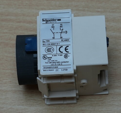 Schneider Electric LADR2 Tijdsblok 0.1-30 sec (Remeha S12323)