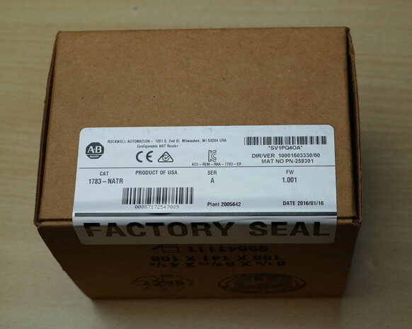 Allen Bradley 1783-NATR Configurable Network Address Translation NAT Router