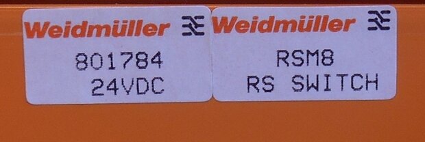 Weidmüller Relaiskoppeling RSM 8RS 24VDC GSE/GSE 801784