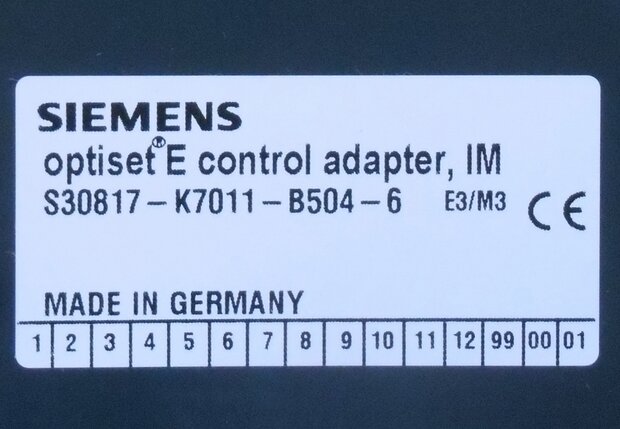 Siemens Optiset E Control adapter S30817-K7011-B504-6